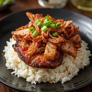 Shredded Pork & Grilled Pork