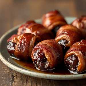 Bacon Wrapped Dates