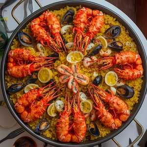 Seafood Paella Platter