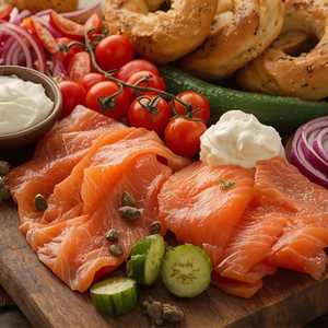 Lox Brunch Box (For 3 Ppl)