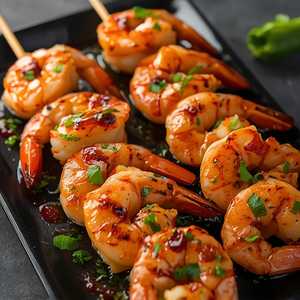Shrimp Lollipops