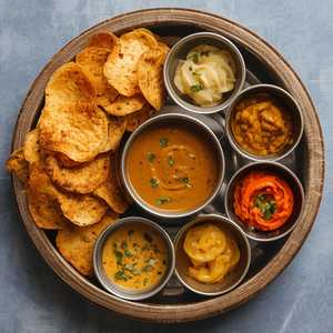 Assorted Papad & Chutney