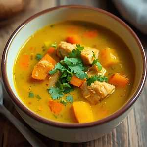 GOLDEN GLOW CHICKEN SOUP [GF]