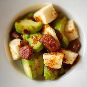 Avocado Banana Chaat