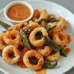 Crispy Calamari Rings