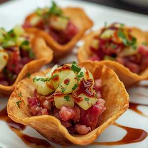 Yellowfin Tuna Tacos