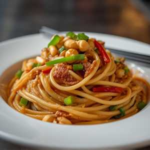 Kung Pao Spaghetti