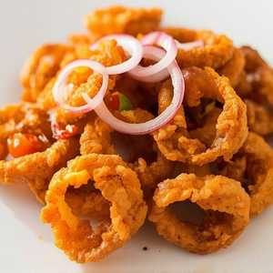 Crispy Golden Fried Squid