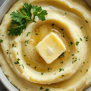 Truffle Garlic Mashed Potatotes