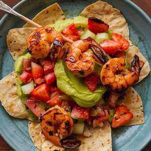Grilled Honey Chipotle Shrimp