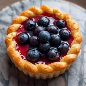 Blueberry Cheesecake Tart