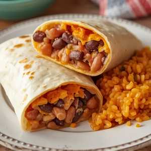 Tres. Bean & Cheese Burrito