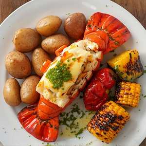 Grilled Lobster Tail Asado