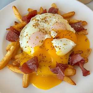 TRUFFLED HUEVOS ROTOS