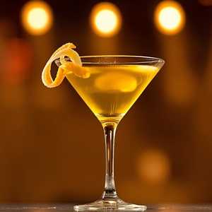 Golden Drop Martini
