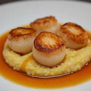 Pan Seared Sea Scallops