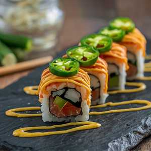 HAMACHI JALAPEÑO ROLL