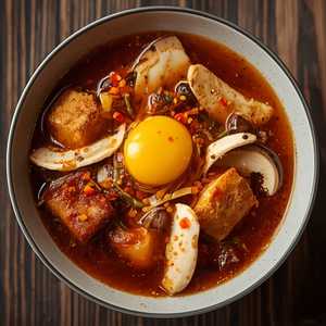 Hot & Sour Soup w/ Pork