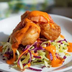 Crispy Shrimp Salad