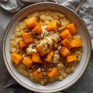 Smoked Pumpkin Risotto