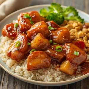 Chicken Teri & Fried Rice