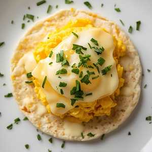 Arepa With Eggs
