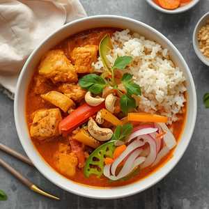 Red Thai Curry With Chicken