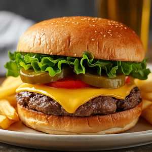 THE (A) BURGER