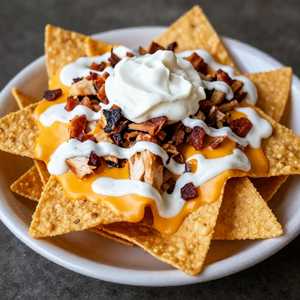 Chicken Bacon Ranch Nachos