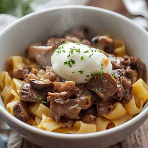 Thursday: Chicken Noodle Soup & Beef Stroganoff