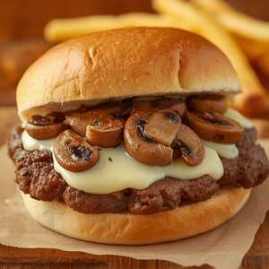 Mushroom Swiss Cheesesteak