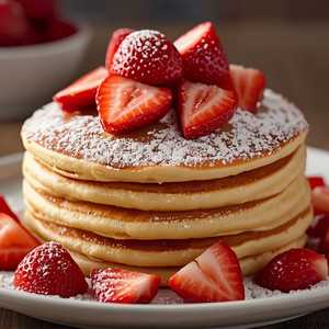 Strawberry Pancakes