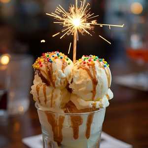 Birthday Surprise Ice Cream