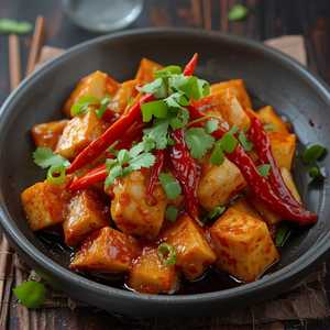 Long Hot Pepper Pressed Tofu (Not GF)