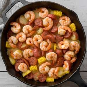 LOW COUNTRY BOIL SKILLET