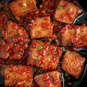 52 Spicy Pork Belly 매운 삼겹살