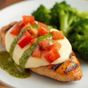 Grilled Chicken Margherita