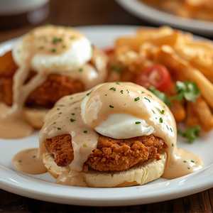 Chick'n Egg Benedict