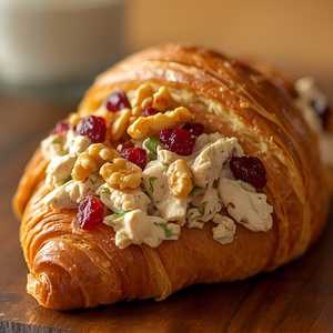 Honey Chicken Salad On House Baked Croissant