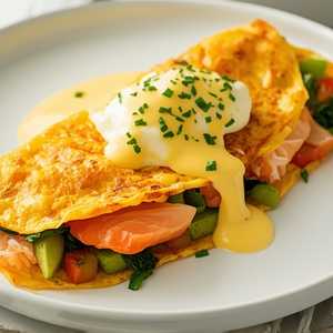 Salmon Omelet
