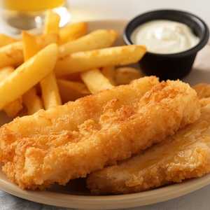 Beer Battered Fish 'N' Chips