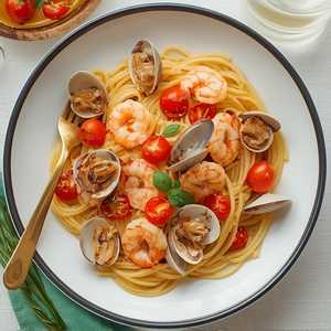 Spaghetti con Frutti di Mare