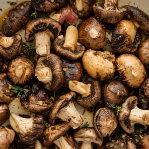 Roasted Joyberry Farm Exotic Mushrooms