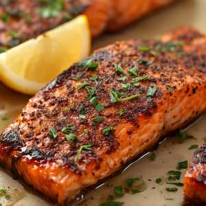 Blackend Salmon