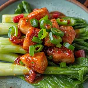 Ginger Scallion Dish