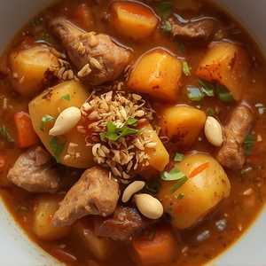 Massaman Curry With Shrimp