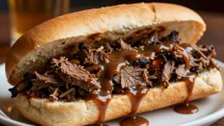 Roast Beef Debris Po'Boy