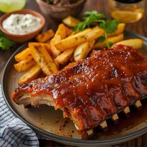 Slow Roasted Pork Ribs