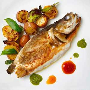 Pan Seared Branzino