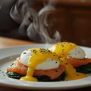 Smoked Salmon Eggs Benedict